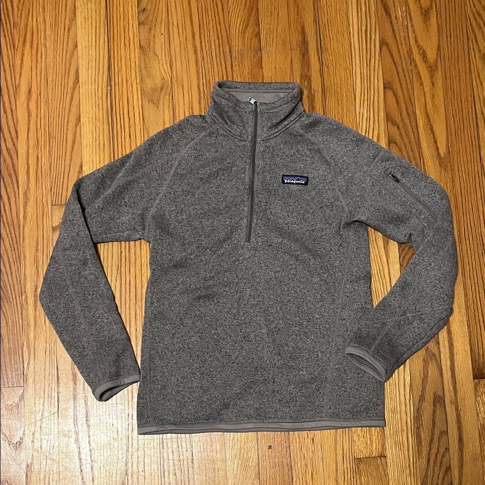Patagonia Men's Zip-Up Sweater in Charcoal